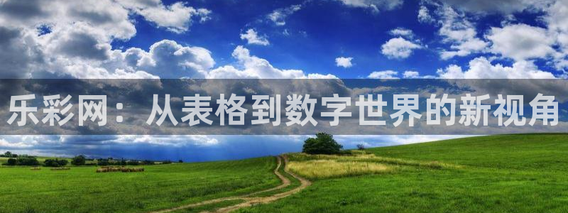 BG大游app网页入口：乐彩网：从表格到数字世界的新视角